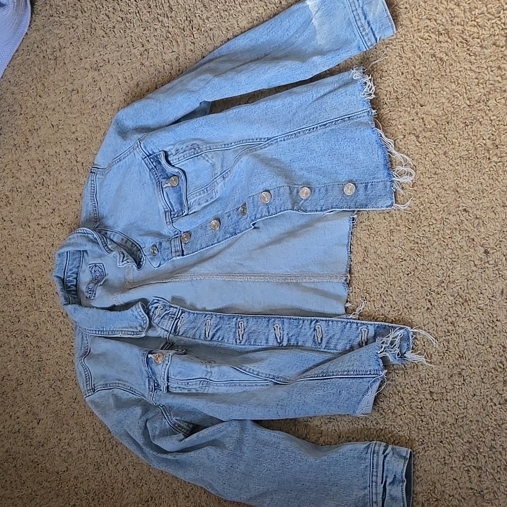 Maurices Cropped Jean Jacket
